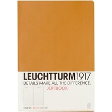 LEUCHTTURM1917 Jottbook Not Defteri A4, Çizgili, Karamel