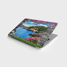 Esranın Dünyası Laptop Sticker Bilgisayar Notebook Pc Kaplama Etiketi Taş Deniz