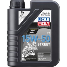 Esranın Dünyası Liqui Moly Motor Yağı Motorbike 4t 15W-50 Street 1 Litre 1455