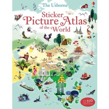 Sticker Picture Atlas Of The World