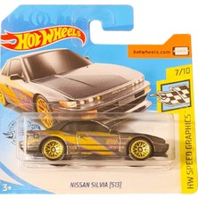 Esranın Dünyası Hot Wheels Nissan Silvia (S13) Hw Speed Graphics 7/10 (111/250) 2020 Kısa Kart