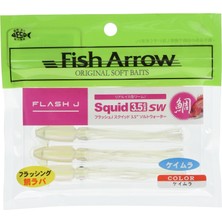Die Grup Fish Arrow Flash-J Squid Sw 3.5" (5 Adet/paket) #05 Chroma Olta