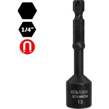 Ceta Form 13 x 65 mm Darbeli Manyetik Lokma Uç BT/1365TM