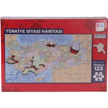 Oyunca 31749 Puzzle 123 Türkiye Siyasi Haritası
