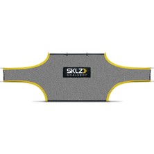 Die Grup Sklz Unisex Youth 30 x 18 cm Goalshot 21 Inç x 7 Inç Hedef Ağı Futbol Antrenman Aparatı, Siyah ve Sarı, 21 Ft x 7 Ft (Uk Beden)