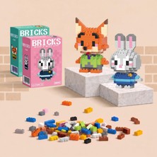 Die Grup Brıcks C1027 & 1028 |2'li Set | Mini Blok Yapım Seti - Kutulu Ambalaj - Orijinal