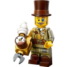 Die Grup LEGO Minifigür 71048 Seri 27-12 Steampunk Inventor