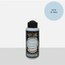 Die Grup Cadence Hibrit Multisurface Akrilik Boya, 120 Ml, H036 M.mavi