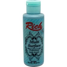 Die Grup Rich Multi Surface Professional Satin Acrylic 120 Cc, Ege Mavi