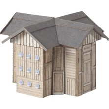 Die Grup Noch Arı Kovanı, Model Yapımı Manzaralar Için Ideal, 4,9 x 4,9 Cm, H0 Izi Için, Lazer Kesim Yapı Seti ile Kırsal Manzara