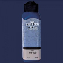 Die Grup Artdeco Akrilik Boya, 140 Ml, Mavi Siyah 3035