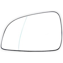 Die Grup Sol Dikiz Ayna Camı Isıtmalı Geniş Tip 1428358 Opel Astra H ile Uyumlu 2011-2012