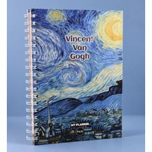 Die Grup Van Gogh Yıldızlı Gece Spiralli Ajanda