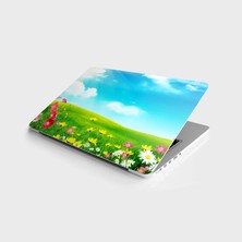Die Grup Laptop Sticker Bilgisayar Notebook Pc Kaplama Etiketi Doğa Çiçekler