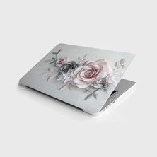 Die Grup Laptop Sticker Notebook Pc Kaplama Etiketi Duvarda Çiçek