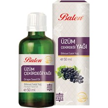 Die Grup Balen Üzüm Çekirdeği Yağı 50 Ml. Saf Soğuk Pres Üzüm Çekirdeği Yağı 50 Cc.
