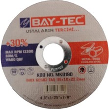 Die Grup Inox Kesici Taş Disk 115X1.0X22.2MM (10 Adet)