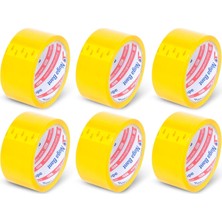 Die Grup Nuga 45 mm x 40 mt Sarı Koli Bandı 6 Adet