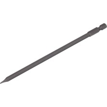 Die Grup Izeltas Uzun Düz Uçlu Bits, Gri, 5.5/150 mm