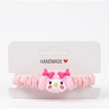 Die Grup Gidego Accessorıes Scrunchie Saç Lastik Tokası (Pembe)