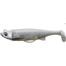 Die Grup Savage Gear 3D Tpe Minnow 8cm 11GR Silikon Yem White Glitter