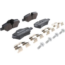 Die Grup Brembo Fren Balatası, Arka Mini Cooper One F55, Cooper D,s F56, Convertible D, S F57 (2013 ve Sonrası) 100(W) x 17(T) x 44(H1)-38(H2) mm P06090