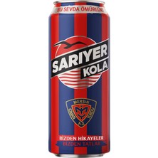 Sarıyer Gazoz Sarıyer Kola Yeni Mersin Idman Yurdu Özel Üretim 330 ml 24'lü