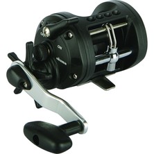 Okuma CLX-200LA Klasik Levelwind Yıldız Sürükle Döküm Makarası, 200 Makara Boyutu, 4.1: Dişli Oranı, 23" Alma Oranı, 12 Lbs Maksimum Sürükleme, Iki Elini De Kullanabilen, Siyah