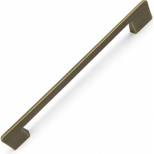 Esranın Dünyası Rigel Lüks Metal Dolap Çekmece Kulpu Mat Antik 288/320 mm 1 Adet Mobilya Mutfak Kulpu