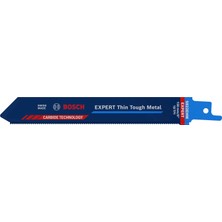 Die Grup Bosch Professional 1x Expert 'thin Tough Metal' S 922 Ehm Panter Testere Bıçakları (Paslanmaz Çelik Borular, Paslanmaz Çelik Borular, Uzunluk 150 Mm, Aksesuar Panter Testere)