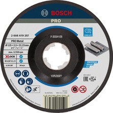 Die Grup Bosch Professional 1 x Bükülmüş Kesme Diski Expert (Metal, X-Lock, Ø125 Mm, Delik Çapı: 22,23 Mm, Kalınlık: 2,5 Mm)