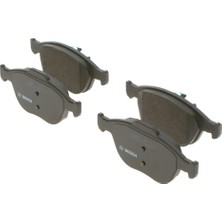 Die Grup Bosch Fren Balatası, Ön Ford Tourneo Connect (2002-2013), Transit Connect (2002-2013) 156.4(W) x 17.3(T1)-16.7(T2) x 67.2(H1)-62.5(H2) mm 986495066 BP1529