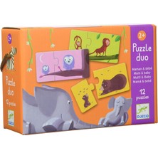 Djeco – 79690 – Puzzle Duo " – Anne ve Bebek – 2-Parça