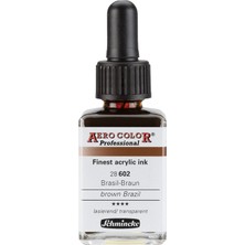 Die Grup Schmincke Aero Color Professional Akrilik Airbrush Mürekkebi 28 ml 602 Brown Brazil