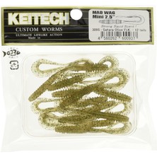 Die Grup Keitech Mad Wag Mini 2.5" #309 Sahara Olive Flake