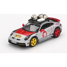 Mythriva Mını Gt 911 Dakar "mr. Darkar"- Gümüş 1/64 Diecast Model Araba