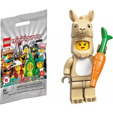 Die Grup LEGO 71027 Minifigür Seri 20 7 - Llama Costume Girl Minifigür
