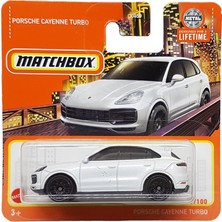 Mythriva Matchbox - Porsche Cayenne Turbo - Mbx Metro 27/100 - HVN96 - Short Card - Beyaz - Superfast Lesney - Mattel 2024-1:64