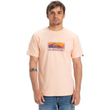Die Grup Quiksilver Erkek Ev Gradyan Box Ss Tişört (1'li Paket), Şeftalili Parfe, L
