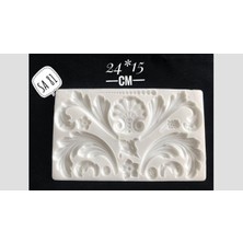 Mythriva Cadence Silikon Kalıp, 24X15 Cm, Akrilik Boya Uygulaması Için