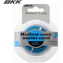 Esranın Dünyası B Kk Jigging Assist Line Içi Boş Çekirdek Yardım Kablosu 400 Lbs/4 M