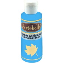 Mythriva Artebella 3011130 Universal Akrilik Boya 130 cc Turkuaz