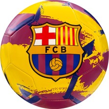 Die Grup Icon Sports Fc Barcelona Fırça Takımı Futbol Topu, Fırça Sarı, 5