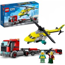 Die Grup Lego® City Kurtarma Helikopteri Nakliyesi 60343-5 Yaş ve Üzeri Çocuklar Için Oyuncak Yapım Seti (215 Parça)