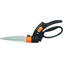 Die Grup Fiskars Çim Kenarı Makası, Servo Sistemli, Kullanışlı, Uzunluk: 32 Cm, Çelik Bıçaklar/plastik Sap, Siyah/turuncu/gri, GS42, 1000589