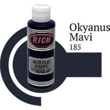 Mythriva Rich Akrilik Boya 120CC Okyanus Mavi 185
