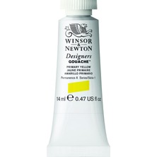 Die Grup Winsor & Newton Tasarım Tempera 14 ml Tüp, Primärgelb, 2.0x3.0x7.4 cm