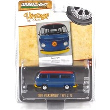 Mythriva Greenlight Vintage Ad Cars Serisi - 1968 Volkswagen Type 2 T2 Diecast Model Araba
