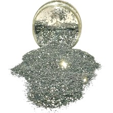 Mythriva Stonechem Epoksi Glitter Sim 50 gr Kalın Mikron Parlak Silver