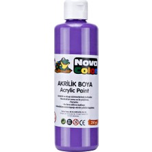 Mythriva Nova Color Şişe Akrilik Boya Mor 250 Gram (NC-437)